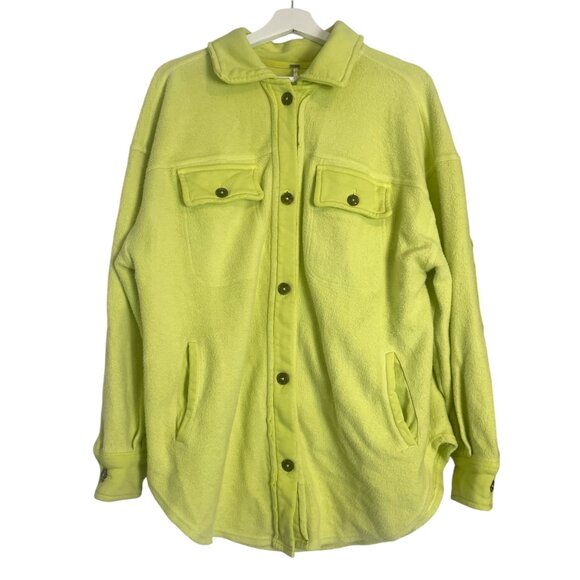 Free People Ruby Jacket Size Small in Luminary Neon Bright Spring Boho - Picture 4 of 13